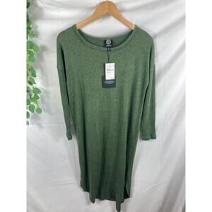 NWT Bobeau Ribbed sleeve soft knit dress XS